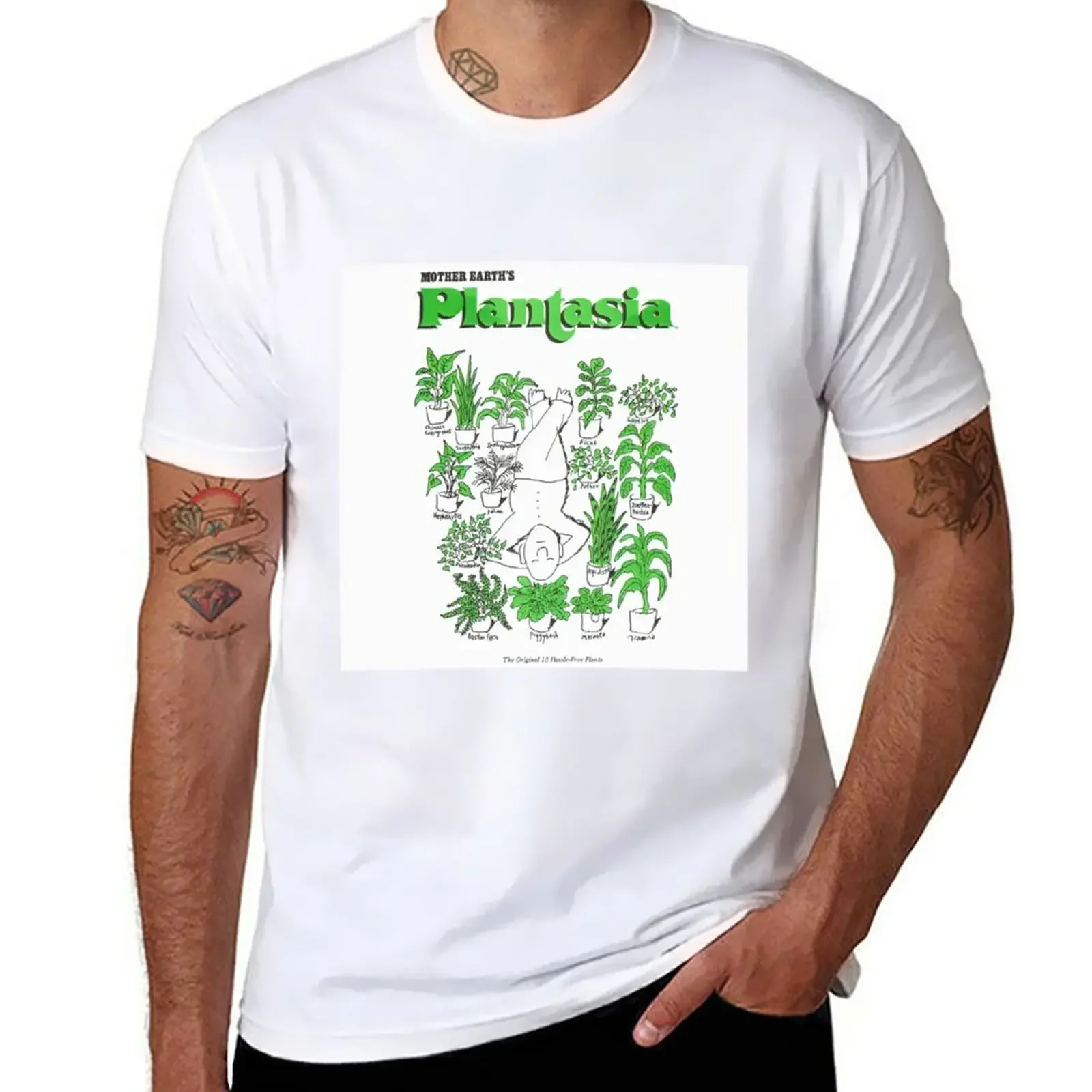 Plantasia Promotional Poster #1 T-Shirt oversized Blouse plain designer t shirt men