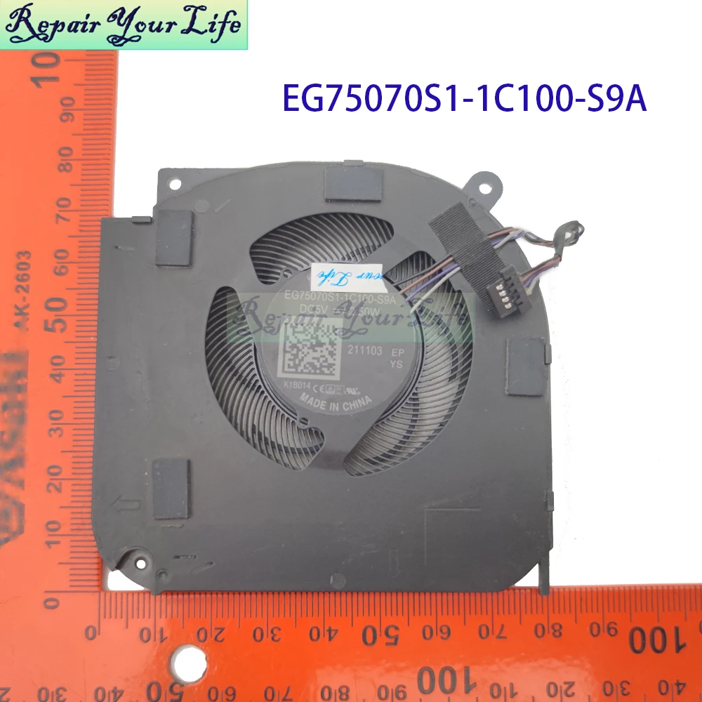 Notebook CPU GPU Fan For Medion Erazer Beast X20 X25 X30 X10 GM7TG7P MD63835 GM5MPHW EG75070S1-1C100 1C080-S9A GK5MP6O GL5MP6K