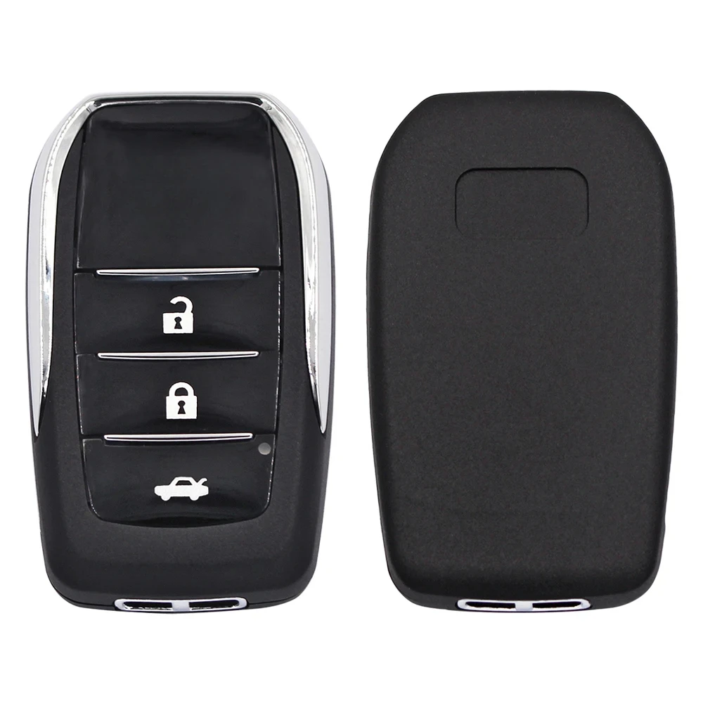 2/3 Button Modified Flip Car Remote Key Shell Case for Toyota Corolla Camry Picnic Land Cruiser Highlander  RAV4 TOY43 Uncut