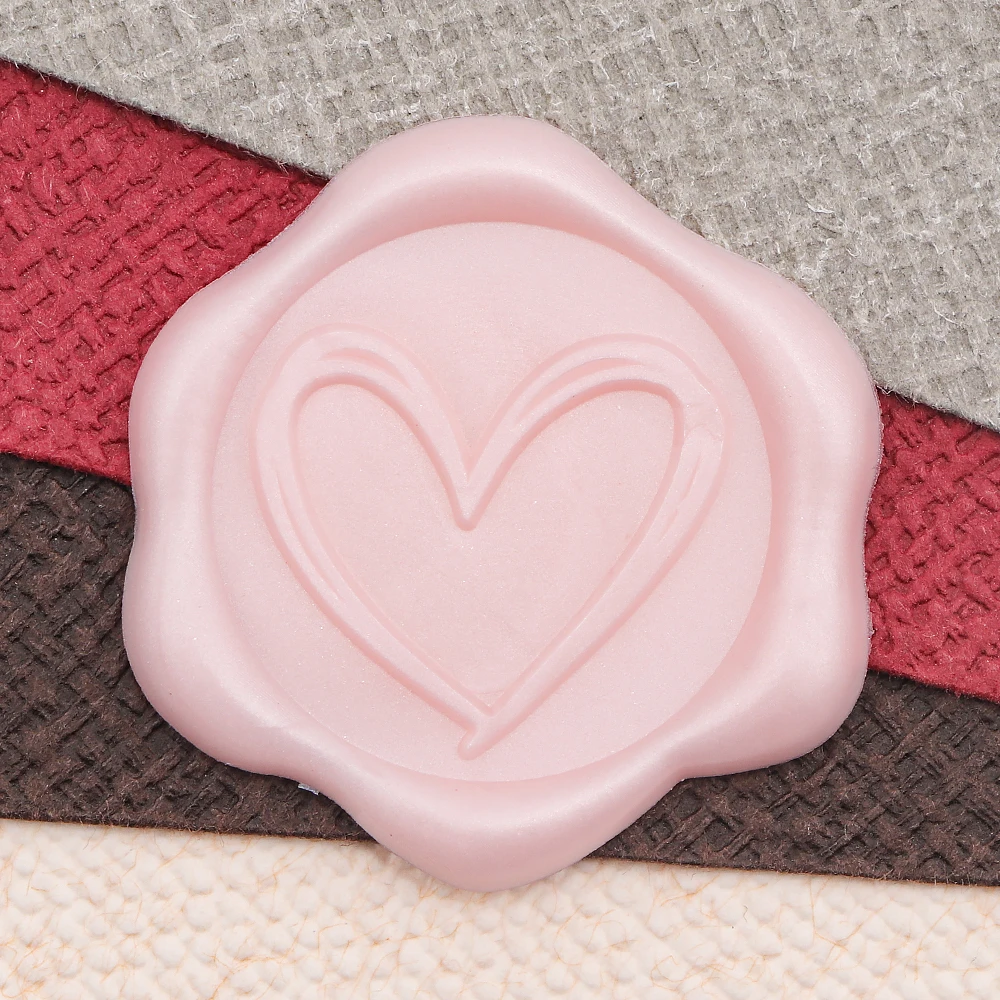 

30 шт., восковые наклейки в форме сердца, 30 упаковок, наклейки на конверты, уплотнители для конвертов, самоклеящиеся наклейки для свадьбы, Дня святого Валентина