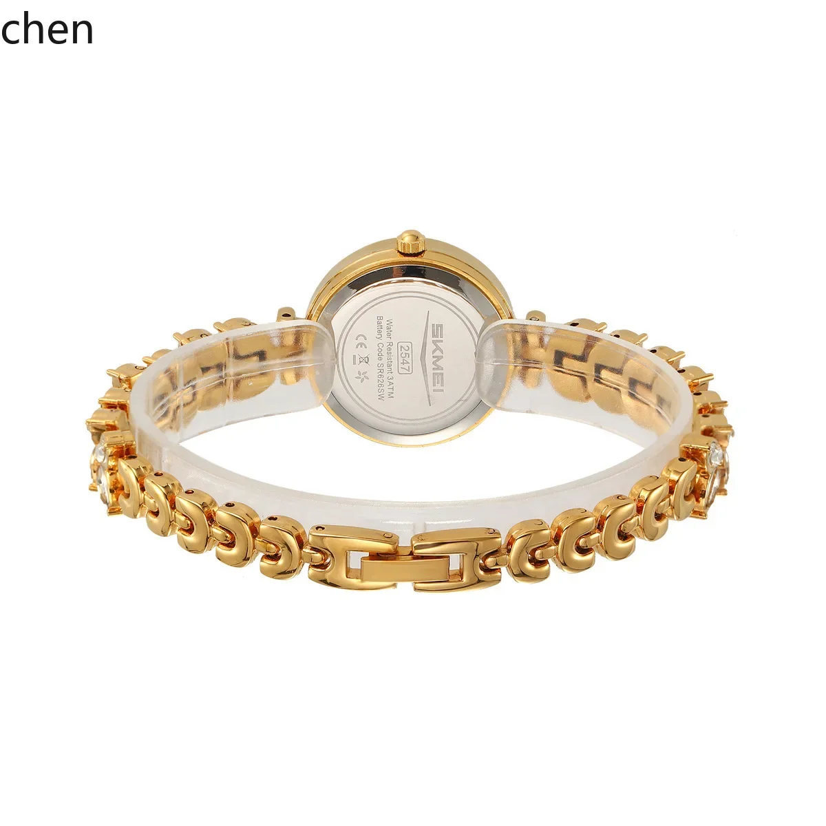 

X-15 watch fashion diamond bracelet quartz watch stainless steel jewelry clasp women's watch