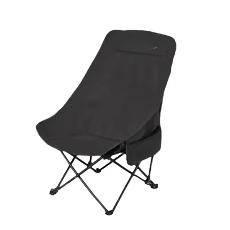 For Beach Footrest Folding Chair High Weight Capacity Moon Fishing Folding Chair Backrest Relax Silla Playa Plegables Furniture