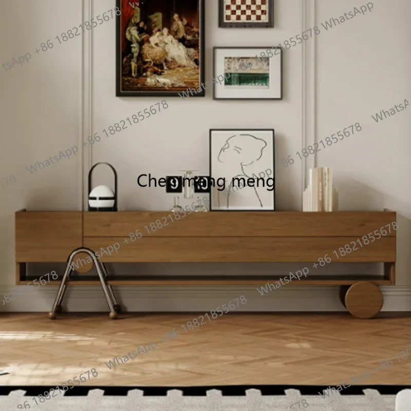 

Wood Aesthetic Tv Stands Retro Designer Luxury Salon Tv Table Living Room Modern Cabinets Coffee Archivadores Trendy Furniture