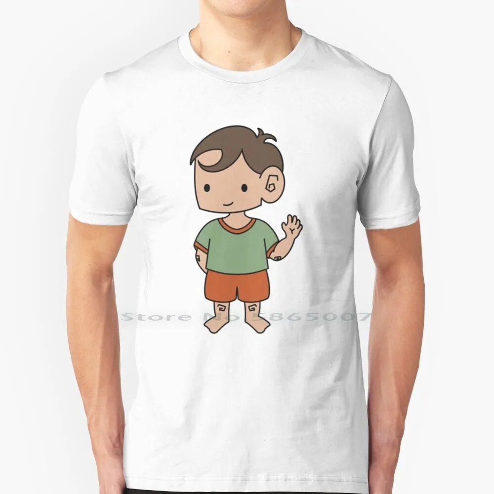 Sweet Salvador T Shirt 100% Cotton Loving Friendly Kindness Taurus Baby Boy Aggretsuko Shorts Green Brown Hair Terracotta Cute