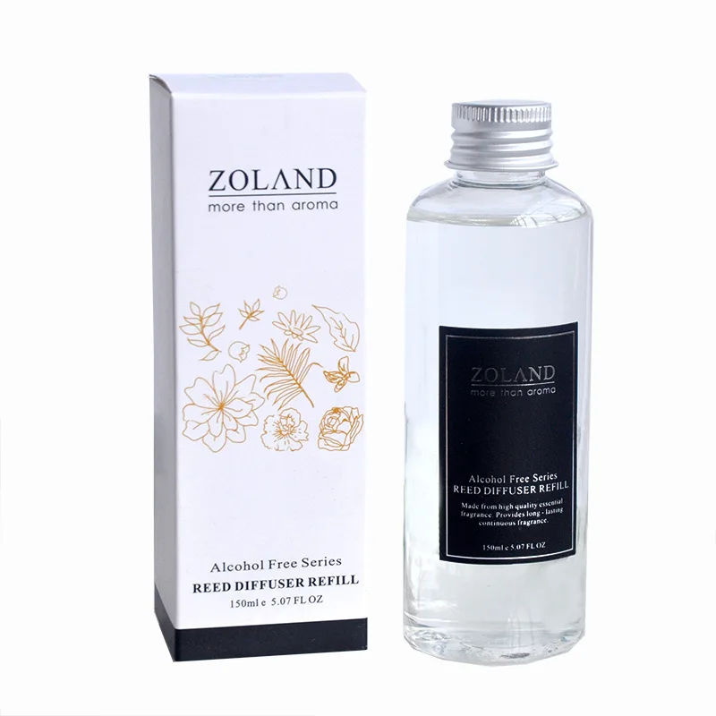 150ml Home Fragrance Natural Aroma Essential Oil Diffuser No Fire Aroma Diffuser Replenisher Ocean/Bamboo/Sakura/Jasmine,etc