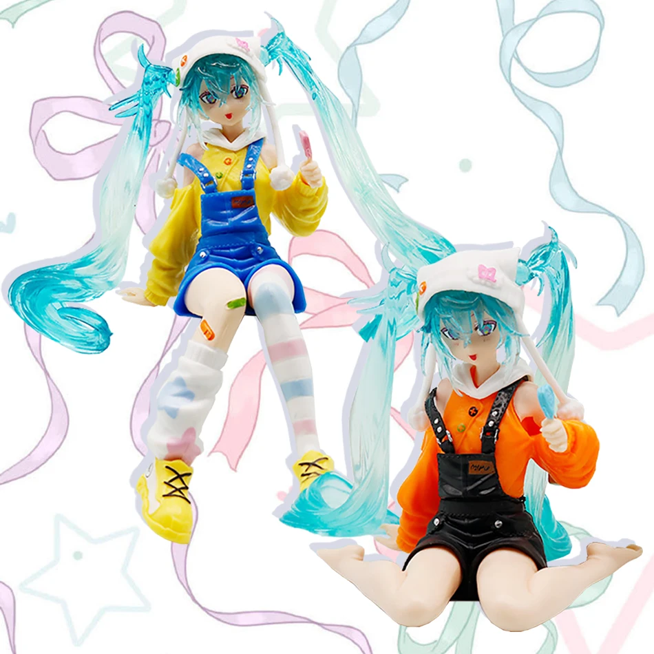 9-14 cm Animazione Caramelle Dolci Lecca-lecca Bella Ragazza Hatsune Miku Modelli Raccogliere Ornamenti Regalo Giocattolo da scrivania Simpatici giocattoli classici