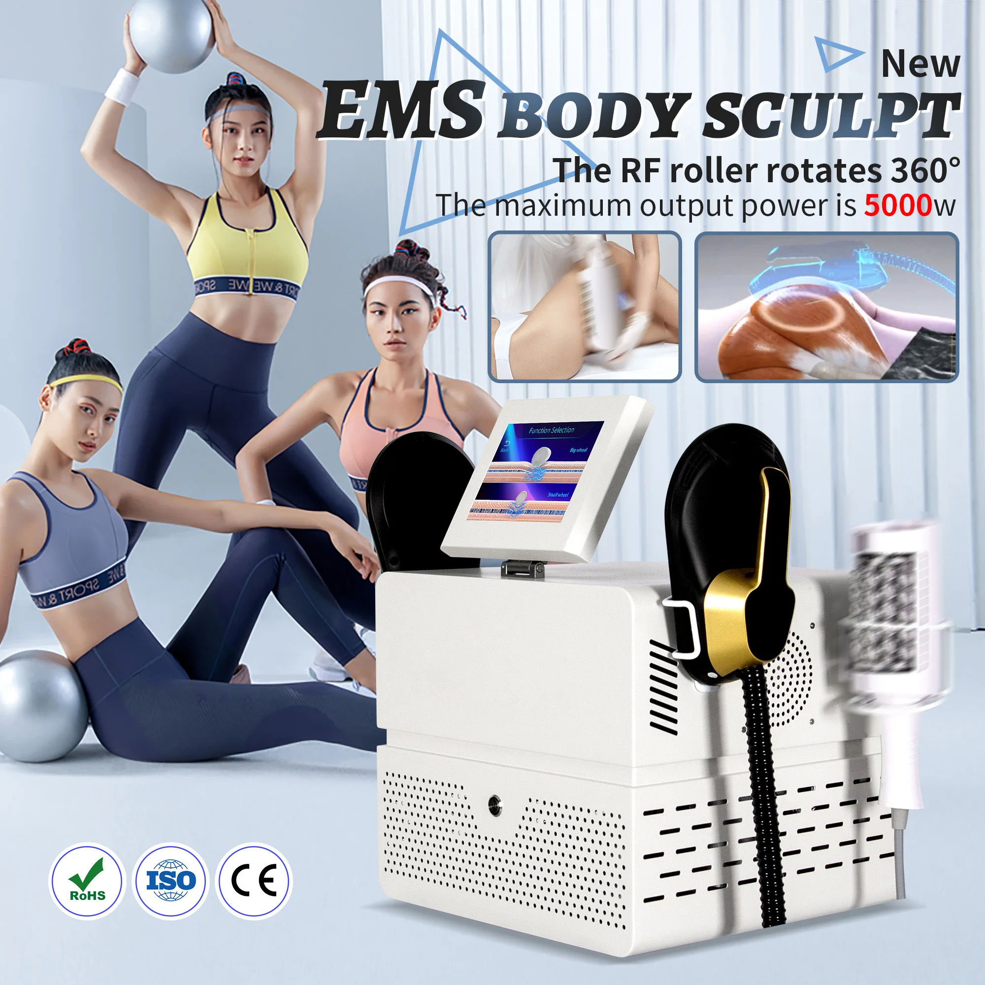 

Professional Sculpting Body EMS Machine NEO 15Tesla 6500W 200Hz Nova Abdominal Muscle