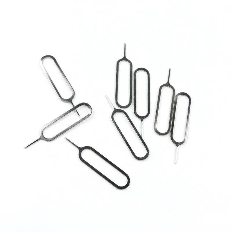 100PCS Sim Card Tray Pin Eject Removal Tool Pin Opener For Smartphone For Samsung For Moto For Xiaomi For Huawei For Iphone