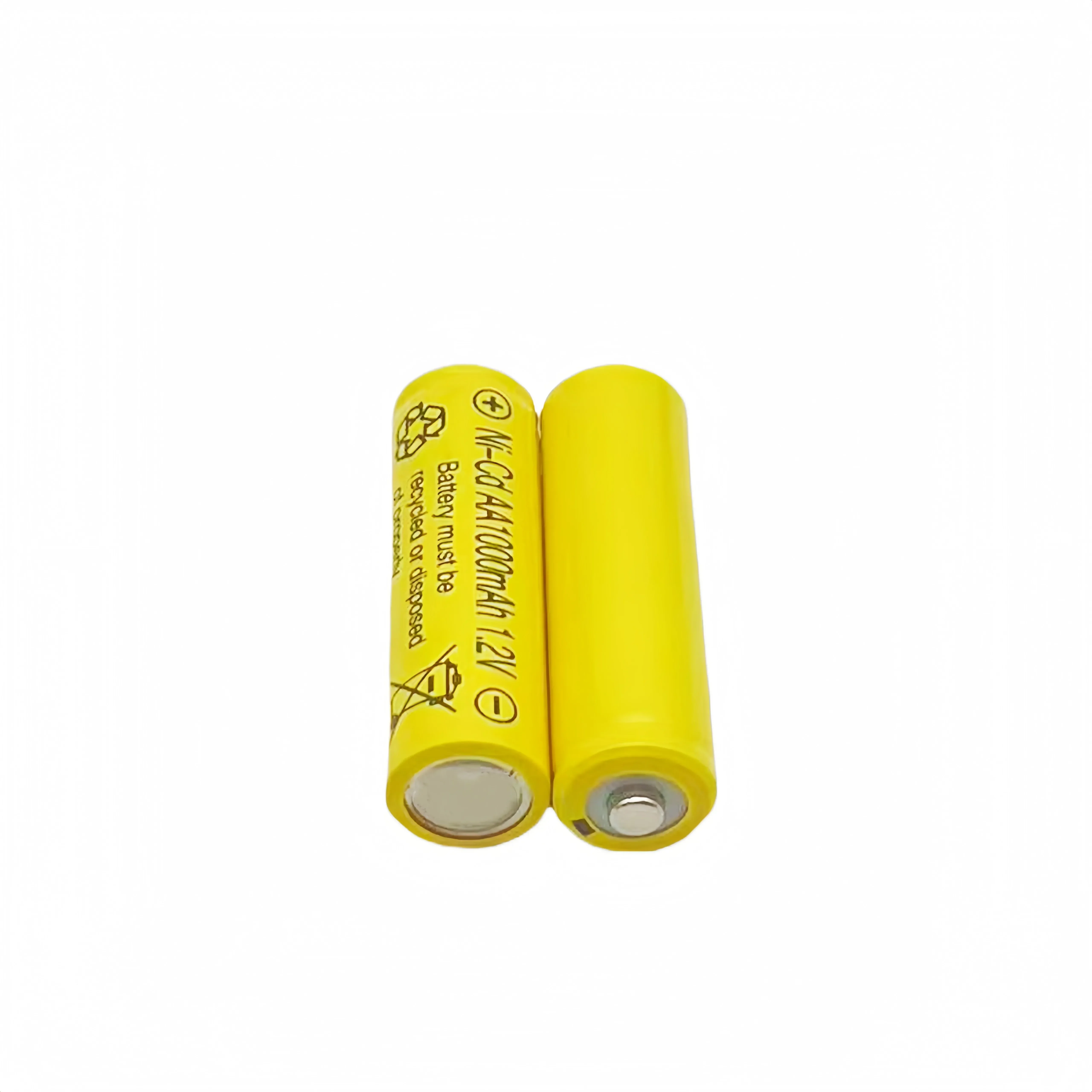 100% original AA 1.2V 1000mAh Ni Cd rechargeable battery, suitable for flashlight electric toys