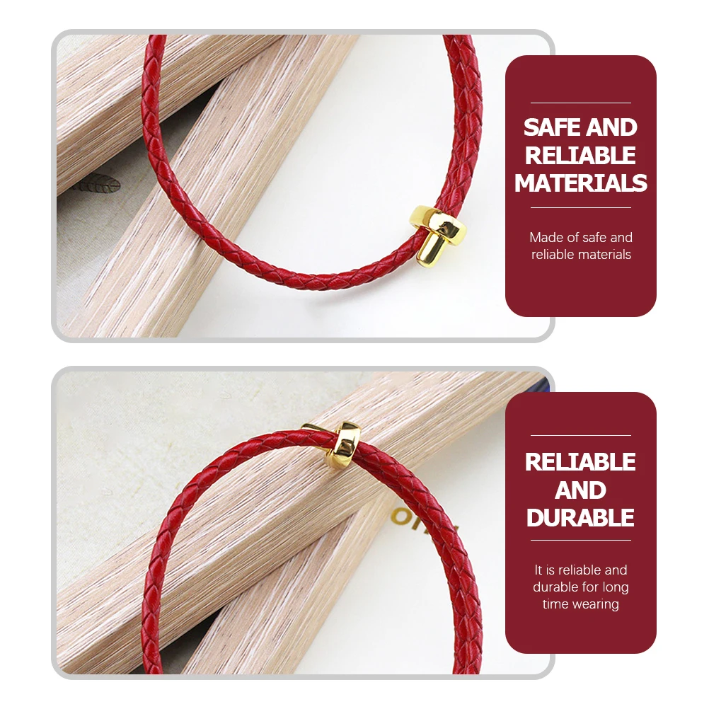 

Red Braided Thread Bracelet Adjustable Protection Charm for Women Men Traditional Festival Jewelry Gift Chinese Bracelet