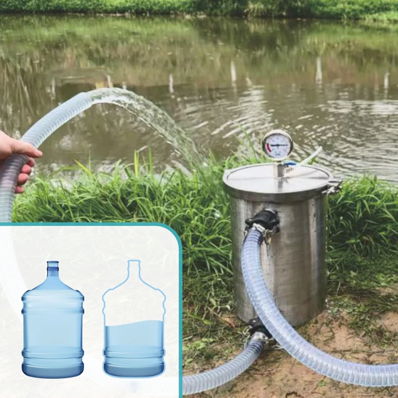 Depuratore d'acqua da campo Filtro dell'acqua Sistema di sopravvivenza potabile Filtrazione di emergenza Filtro dell'acqua Campeggio esterno