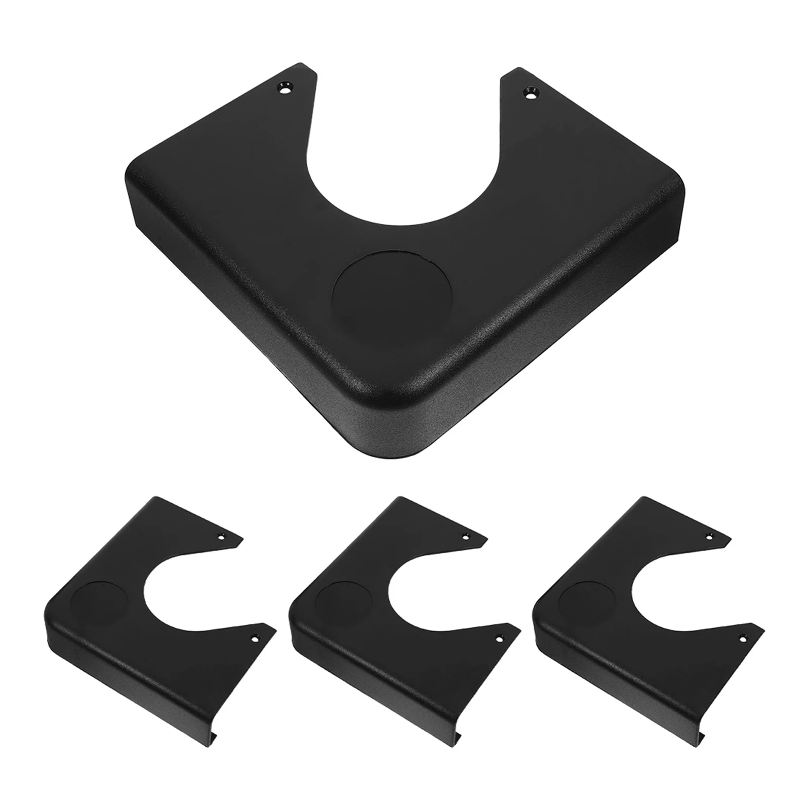 

4Pcs Billiard Table Corner Accessory Metal Corner Guard Plate Stylish Durable Convenient Addition Pool Table Accessory