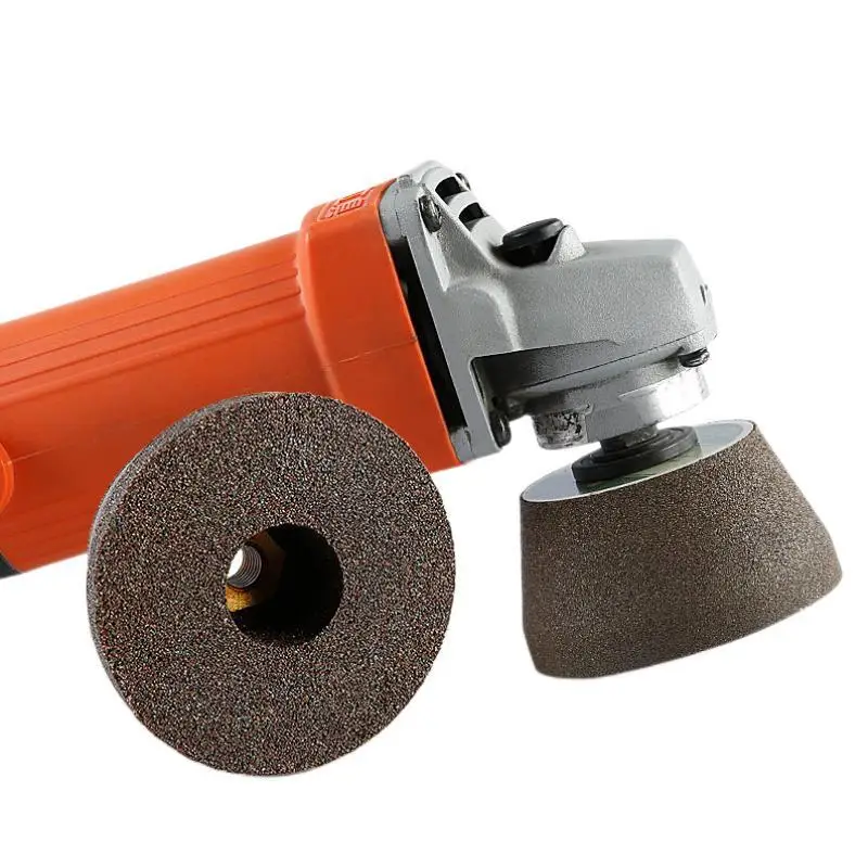 M10 Winkelschleifer-Schleifscheibe 50/100/200 Körnung Flache Polierscheibe Schleifscheibe für Stein, Granit, Porzellanfliesen – Detail 3