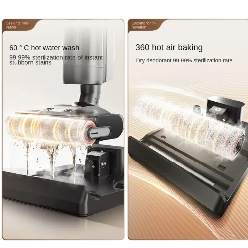 Depurador de pisos Dreame H20 mezcla de esterilización, lavado, fregado, limpieza al vacío Máquina integrada Lavado y secado en caliente