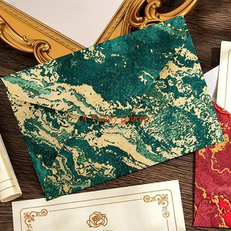 652E 1 Set Chinese Styles Stationery Paper and Envelopes Set Deer Writing Paper