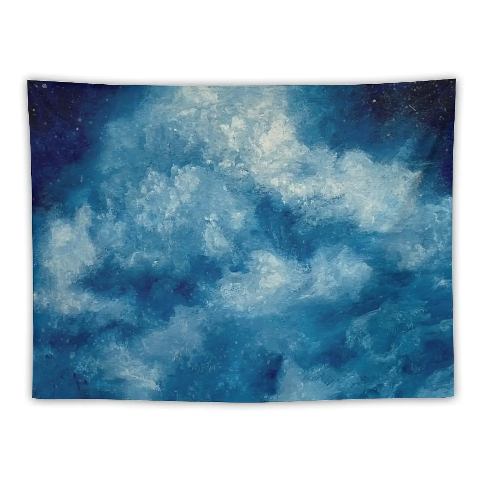 

Deep Blue Cloud Painting Tapestry Room Ornaments Aesthetic Room Decor Aesthetics For Room Tapestry