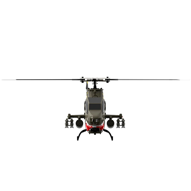 

YuXiang F112S AH-1 Cobra 2.4G 9CH GPS Optical Flow Localization LiDAR TOF Altitude Hold Dual Brushless 1:32 Scale RC Helicopter