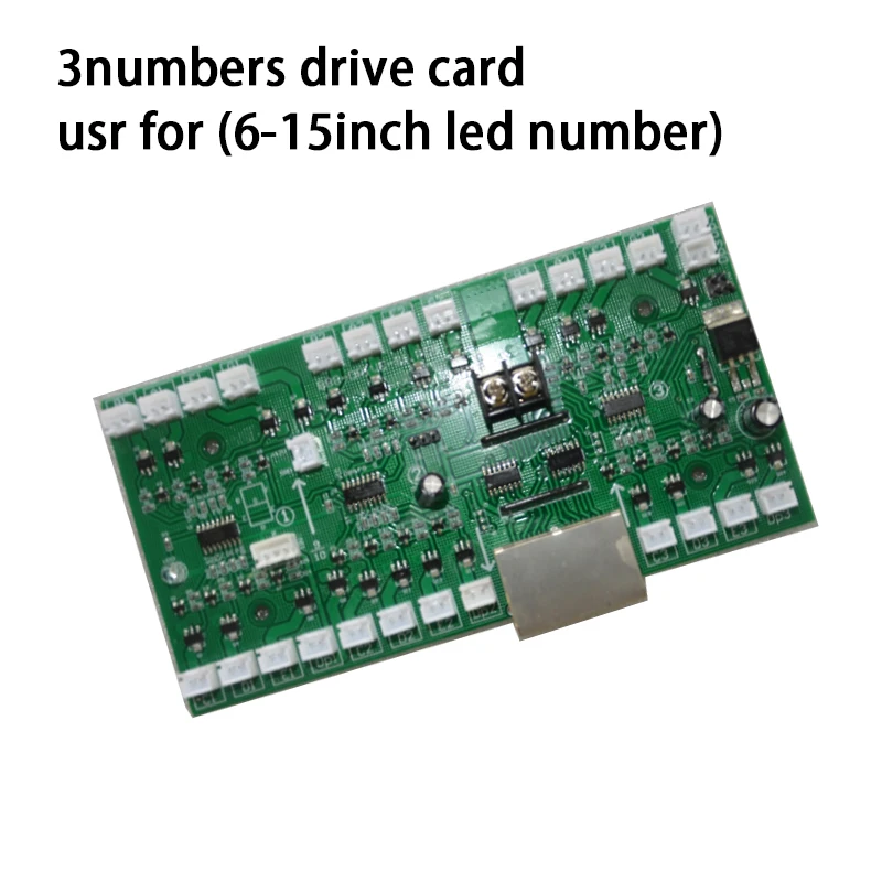 Num-Drive card for 3number and 4numbers, control card for oil price, LED digital numbres module, 12V