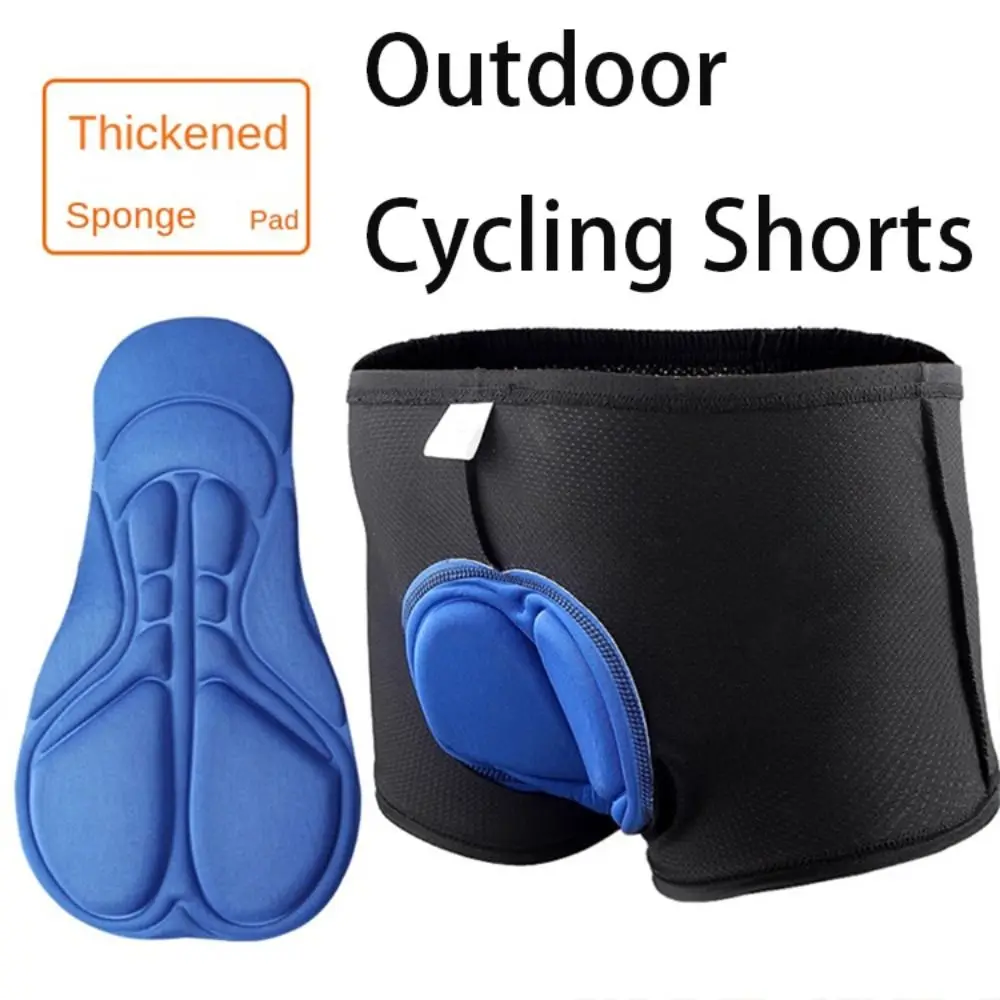 Men Women Cycling Shorts Bicycle Bike Underwear Pants With Sponge Gel 3D Padded Sport Training Clothes Cycling Equipment