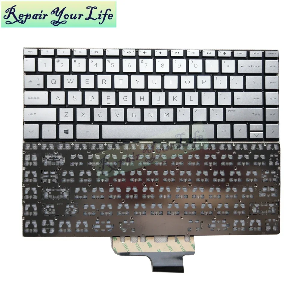 

US English Notebook Keyboard For HP Pavilion X360 14-CK 14-CM 14-DG 14Q-CS 14T-CM 14Q-CY 14-CE 14-CF TPN-Q188 Q190 L15601-001