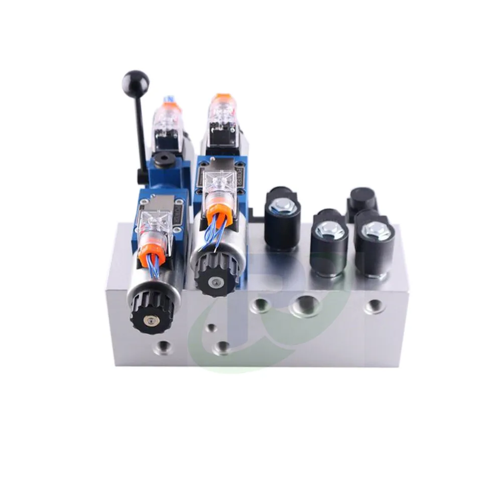 

Solenoid Vale High Pressure Hydraulic Manifold Hydraulic Valve Group