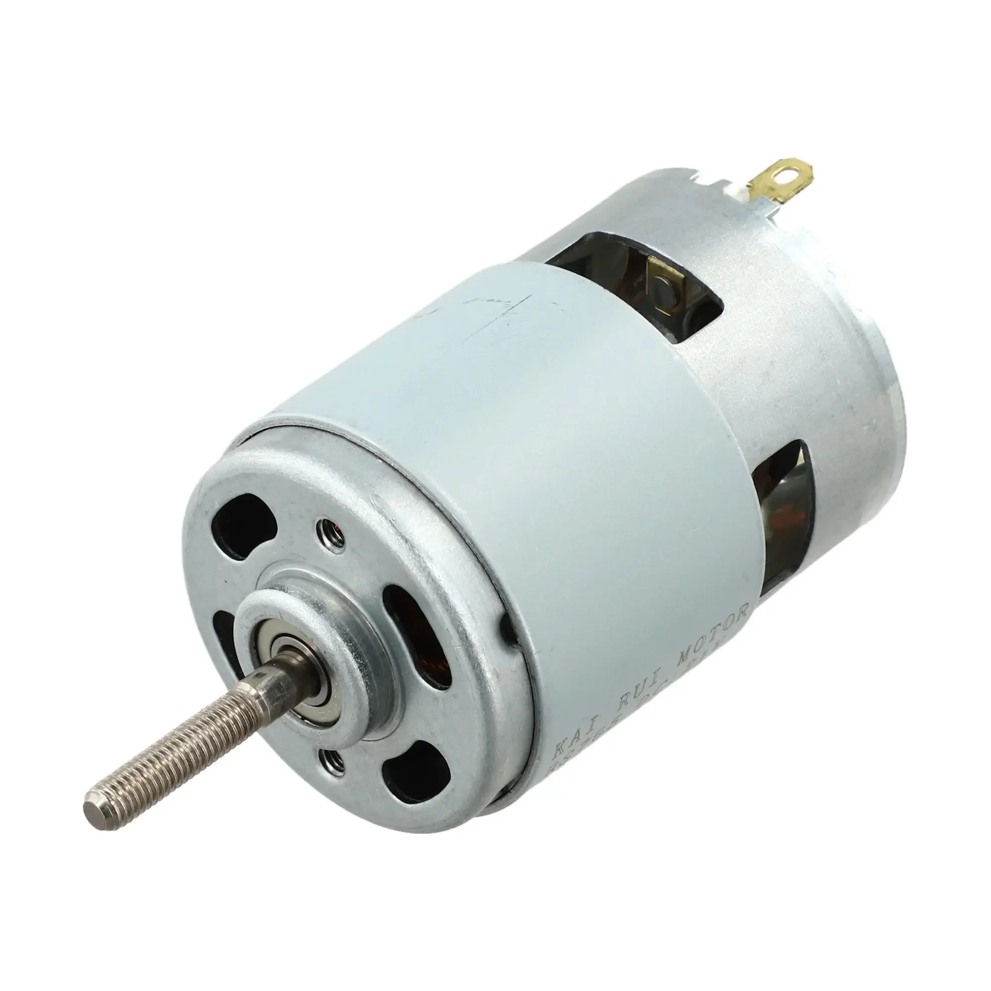 755 DC Motor 18V 120W Ball Bearing Large Torque Electronic Component Motor High Power Low Noise Gear Motor For Lawn Mower
