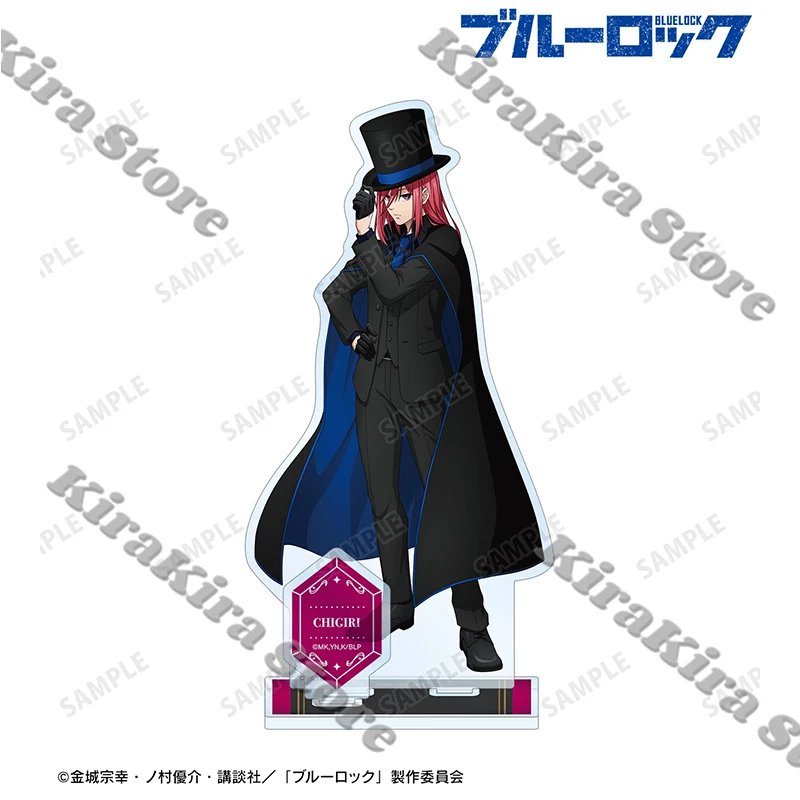 BLUE LOCK Anime Mikage Reo Large Standing Plate Official Genuine Chigiri Hyoma Isagi Yoichi Figure Model Decor Xmas Gift Collect