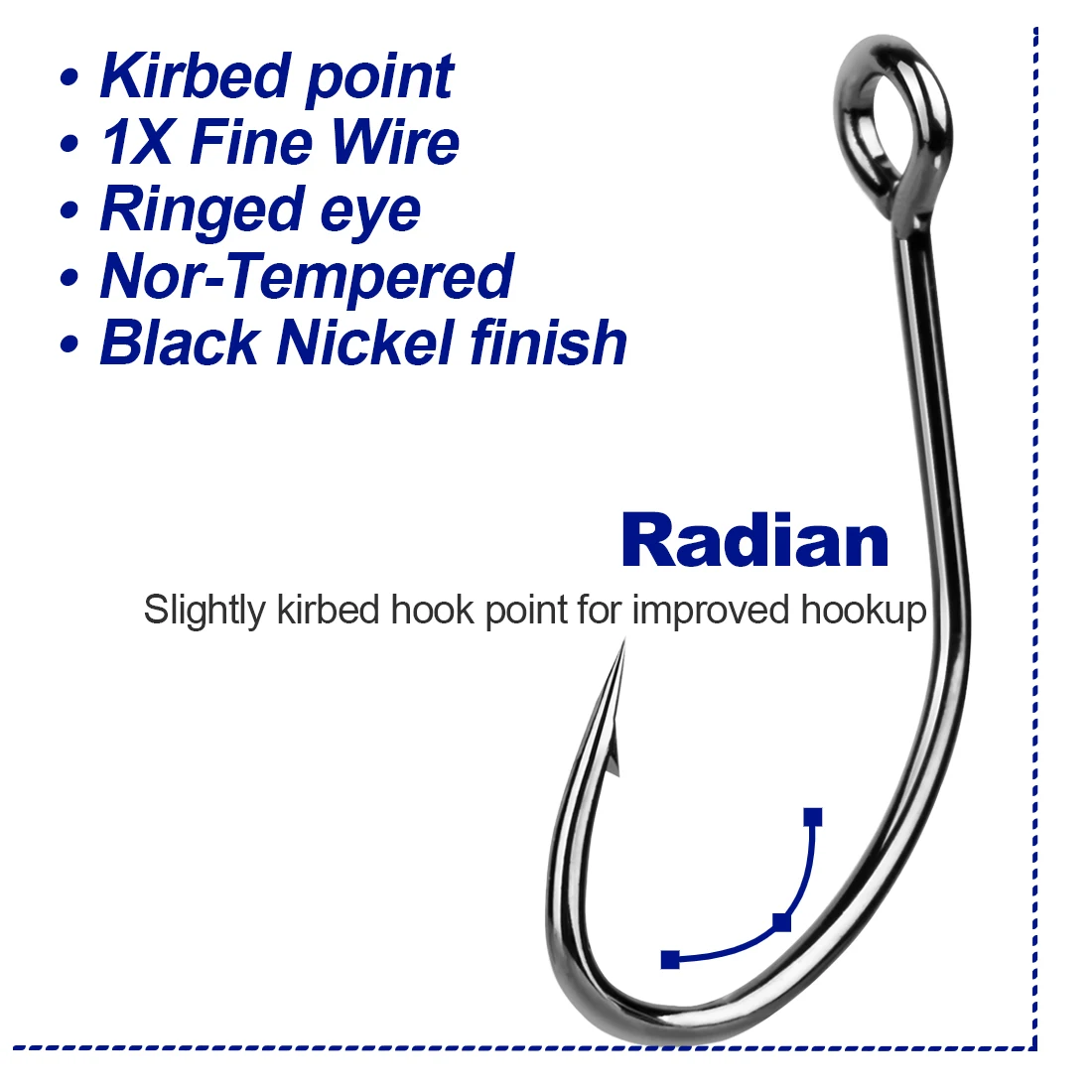 FishTrip 50 قطعة خطاف Siwash خطاف بديل لصيد الأسماك خفيف الوزن لطعوم دوارة وملاعق التصيد طعوم صلبة لـ Walleye Bass