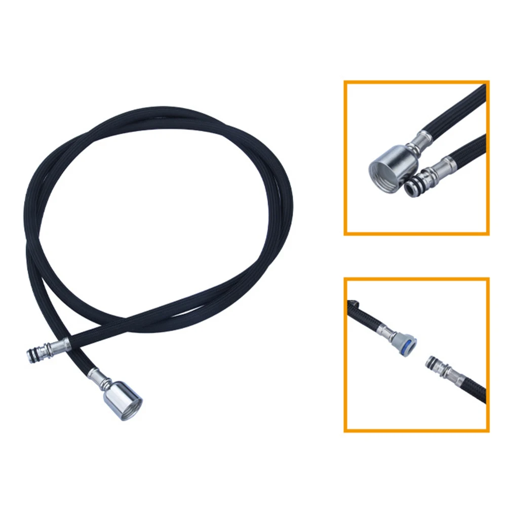 Kitchen Faucet Pull Out Faucet Hoses Nylon Pull-out Hose Tube Pull Down Sink Faucet Parts G1/2 Female Thread Kitchen Accessories