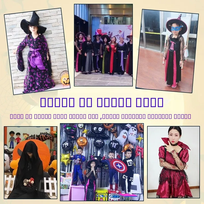 

Adult Women's loween Costume Witch Angel Outfit Children's Performance Clothes Ghost Bride Costume Stage Performance Dr