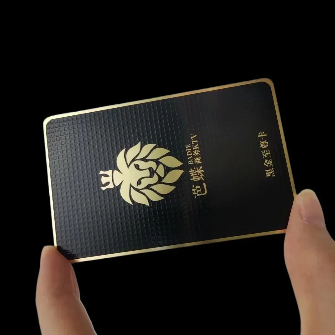 

Изготовленная на заказ компания Professional Manager Металлическая визитная карточка из нержавеющей стали Пользовательская металлическая визитная карточка Пустая