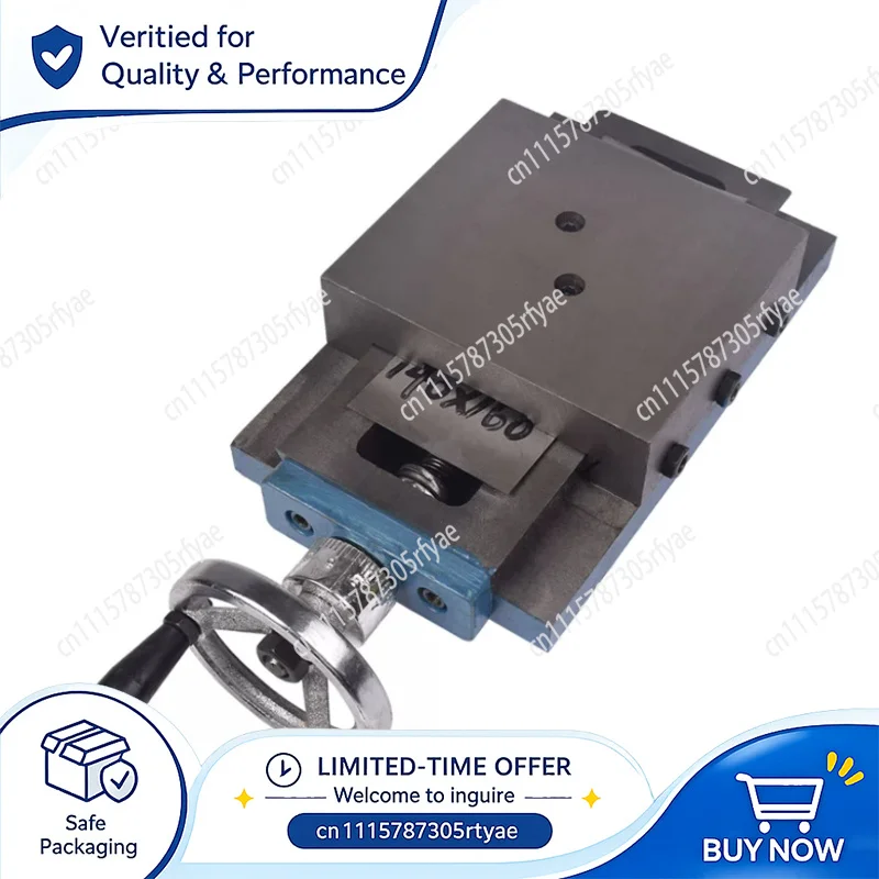 Precision Dovetail Cross Slide Table Heavy Duty Linear Guide Rail Manual Screw Workbench Slider for Milling Machine