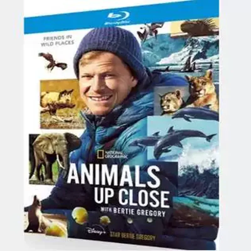 

Blu-ray Ultra-High Definition Documentary Bertie Gregory Zero Distance with Animals BD Disc 2 CD Box
