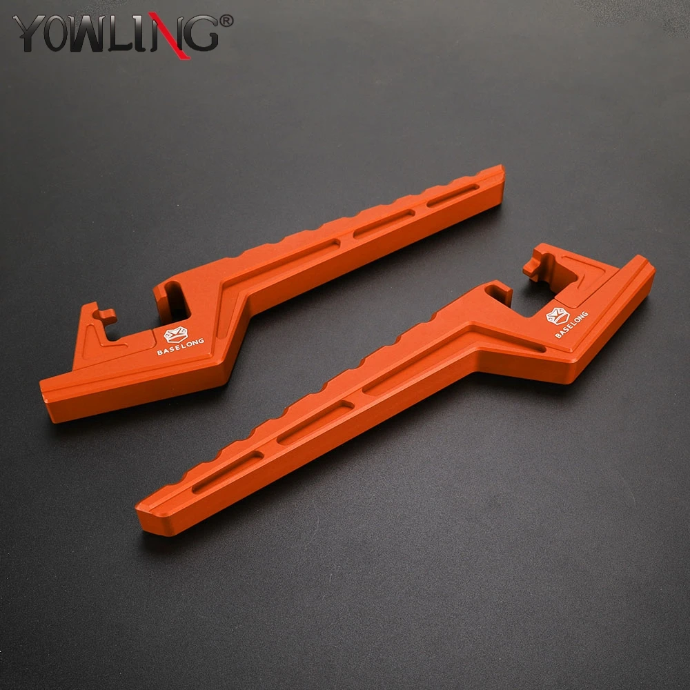 Passenger Foot Peg Extensions CNC Extended Footpegs Dirt Bike For 380SX 400SX 450SX 450SX-F 505SX-F 520SX 525SX 540SXS 625SX