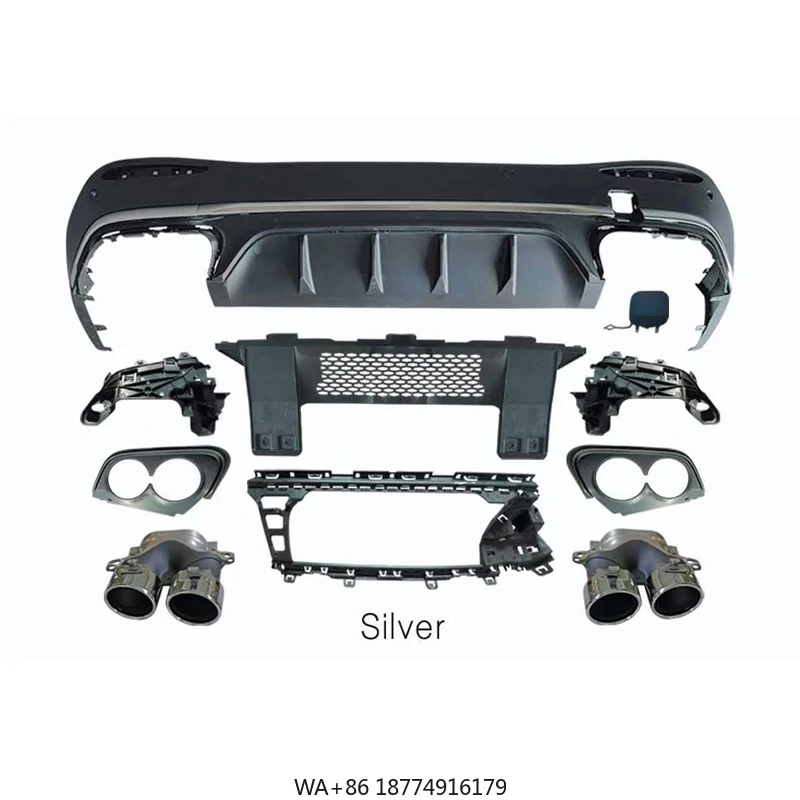 

High Quality Spoiler Rear Exhaust Auto Parts for - X254 GLC Upgraded GLC43 Style Spoiler Exhaust