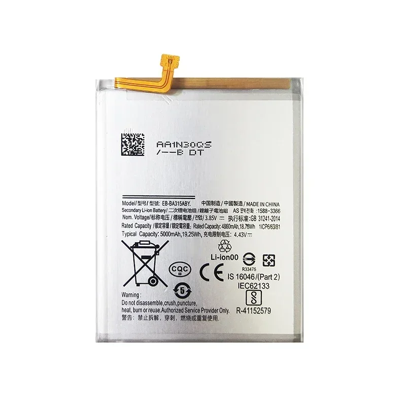 Battery For Samsung Galaxy  A71 A70 A60 A53 A51 5G A50 A42 A72 A41 A40 A31 A21s A20e A10e A13 SM-A705 SM-A5360 A5360 A33