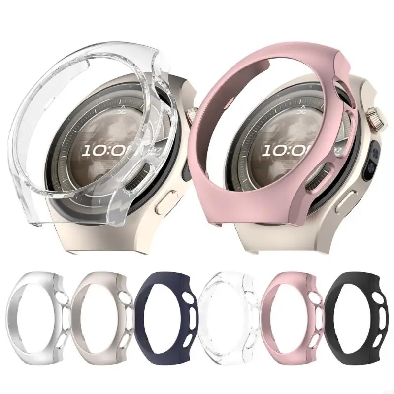 

462E Защитная крышка для лица, защита корпуса ПК, защита от царапин, небьющийся дизайн, полый корпус для часов, простая для 5