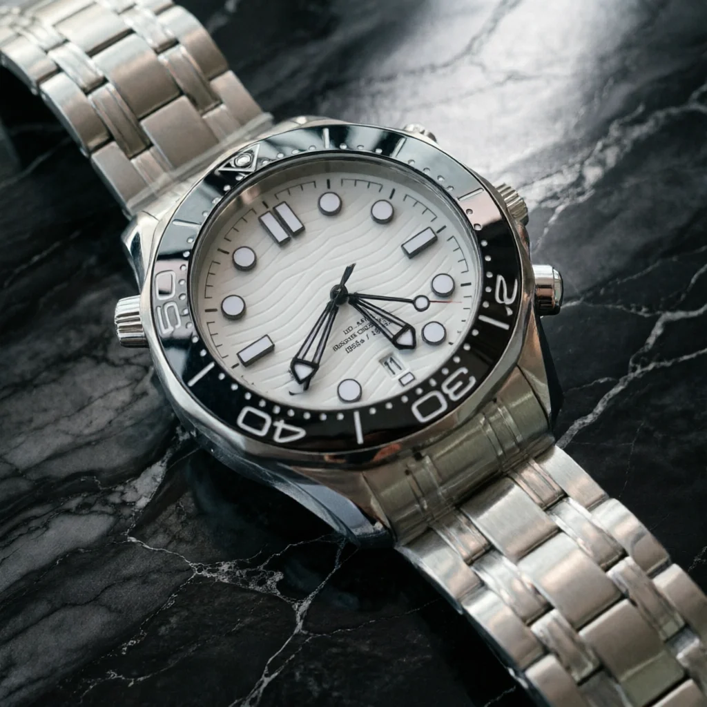 NH35 42mm Watch Case Stainless steel Diving Men's watches Fits NH35/NH36 movement  Watch Box 20mm strap Watch accessories