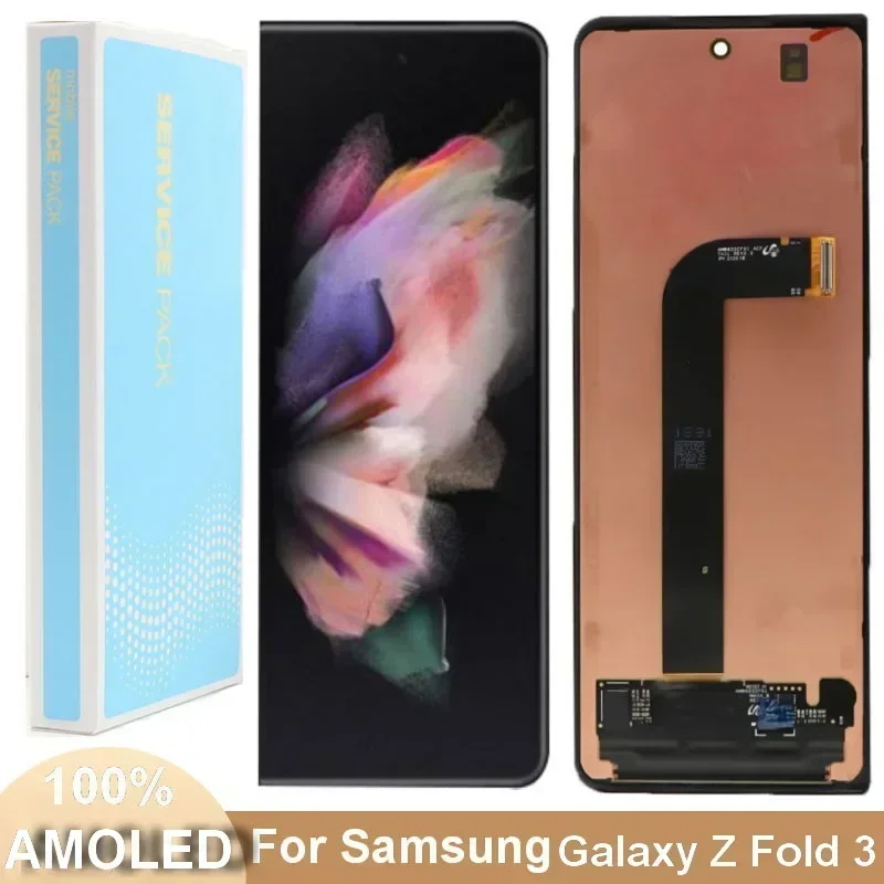 AMOLED Fold3 LCD para Samsung Z Fold 3 5G pantalla SM-F9260 SM-F926B SM-F926U SM-F926U1 Lcd MONTAJE DE digitalizador con pantalla táctil