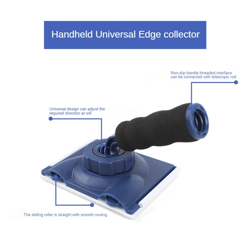 Latex Paint Edger Brushes Multifunctional Wall Ceiling Corner Painting Brush Color Separator Trimmer Tools Easy To Use Blue