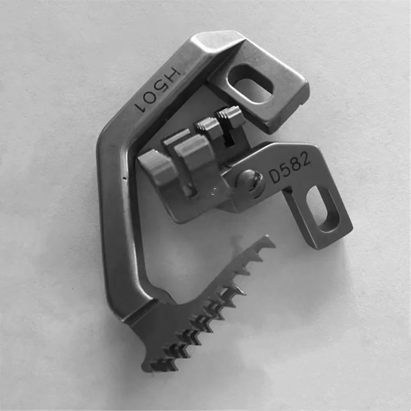 Dentes de Alimentação H501 D582 para Máquina de Costura Industrial Overlock SIRUBA 757-516M2