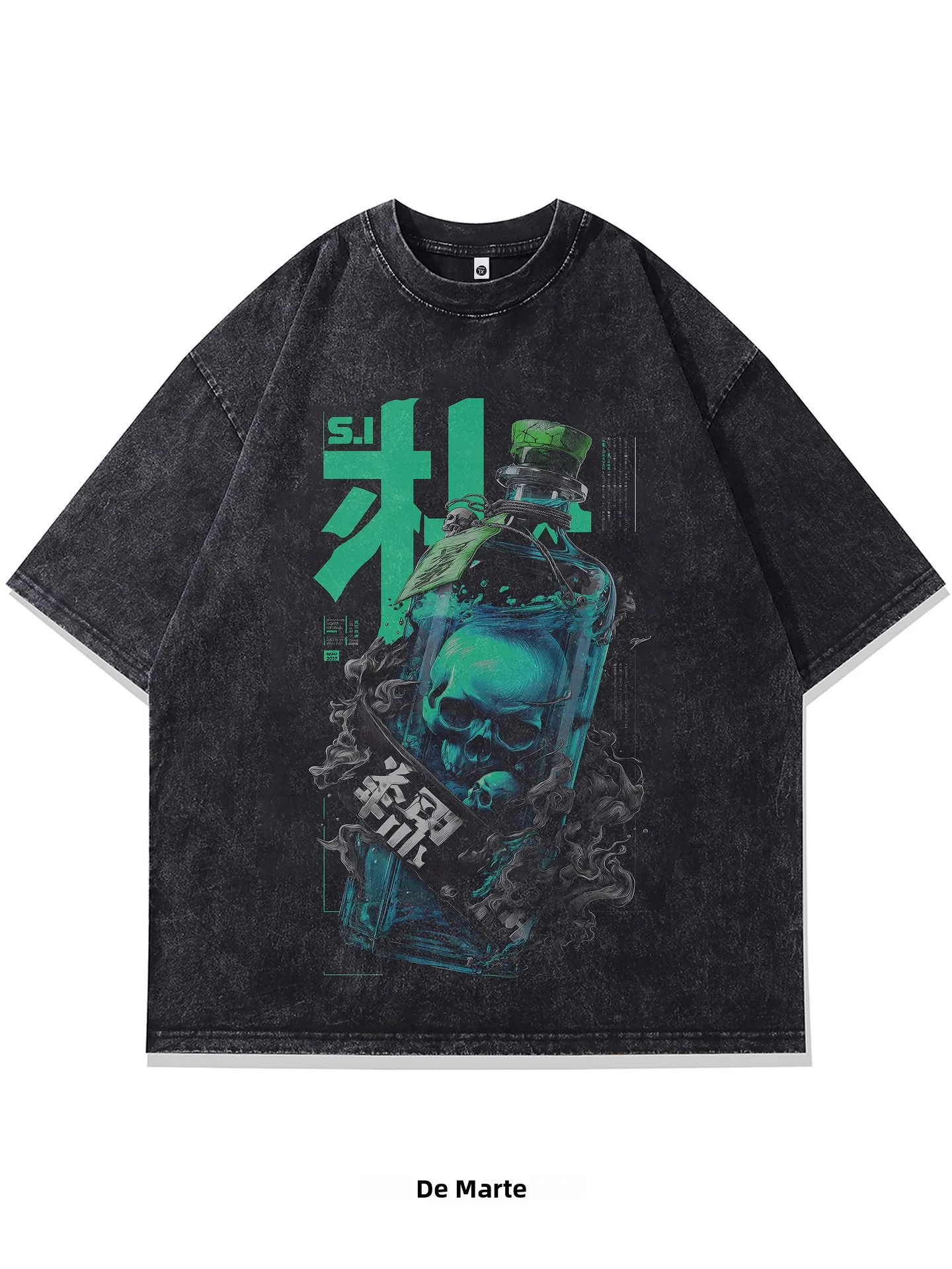 t-shirt-a-manches-courtes-imprime-decontracte-d'ete-pour-hommes-coupe-ample-noir-style-bf-streetwear-marque-tendance-origine-chinoise