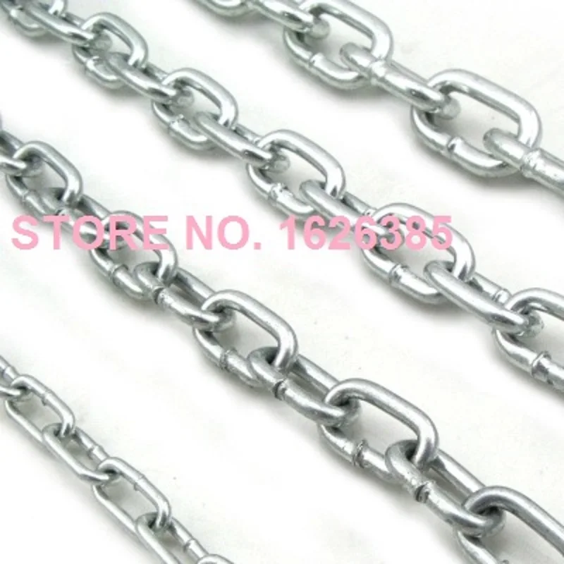 2MM-16MM Electroplating Galvanized iron chain lashing link binder chain pet ceiling lamp animal light clothesline guardrailail