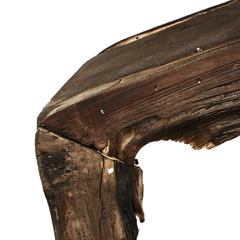 Lámpara de pie decorativa de hilo de algodón de madera, adorno de iluminación artesanal para el hogar pastoral