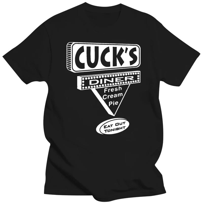 Cucks Diner Tee Cuckolding Femdom Cuckold Mens T-shirt