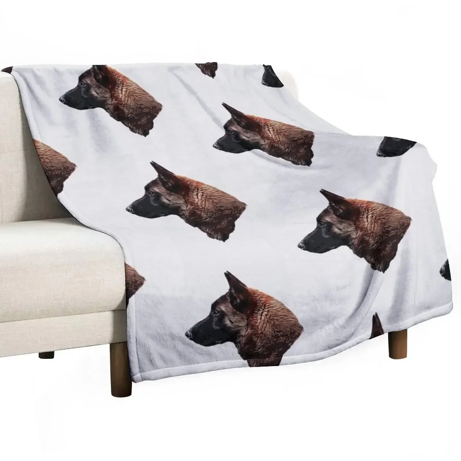 

Belgian Malinois Throw Blanket Summer Cool Breathable Blanket for Sleeping