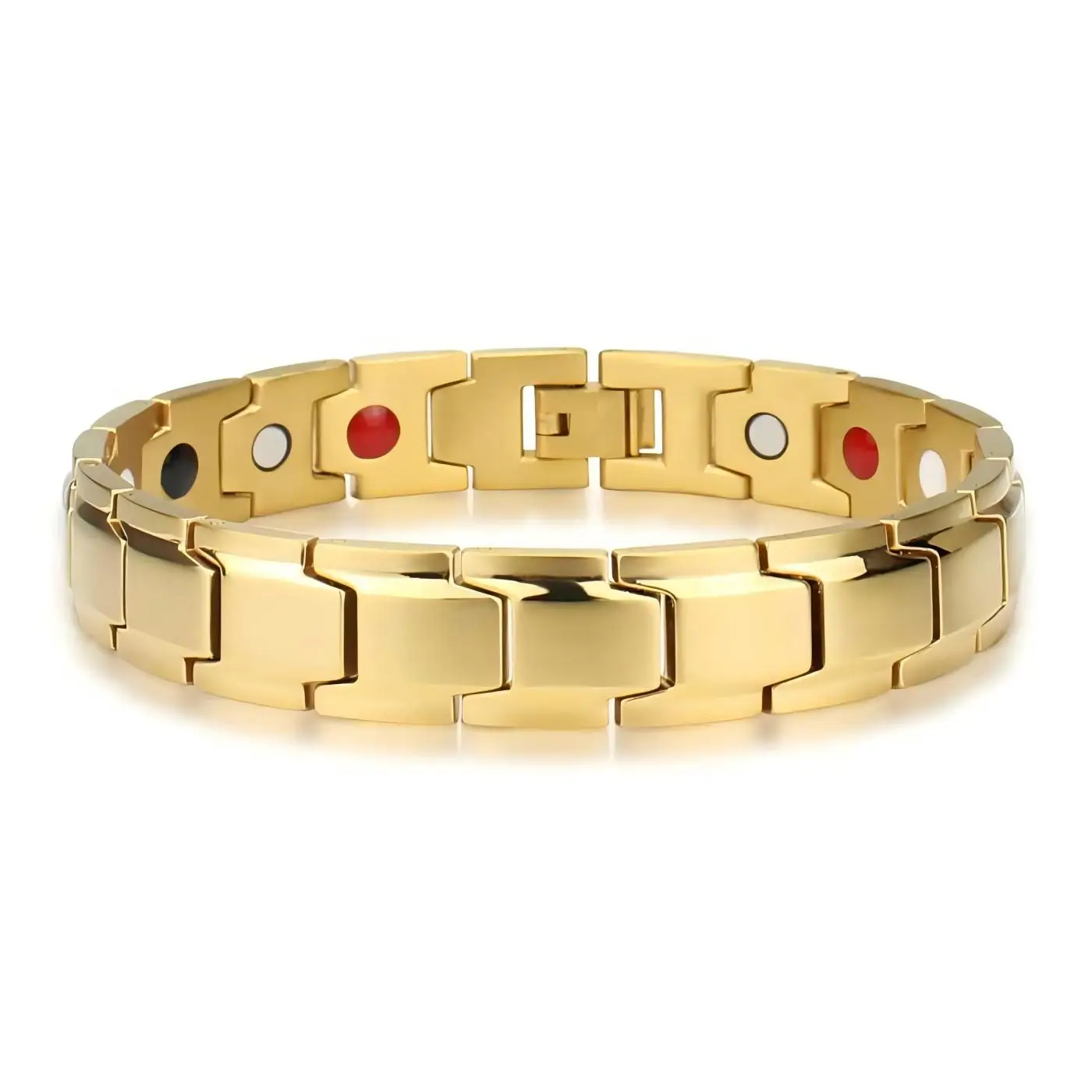 Stylish, customizable detachable magnetic bracelet – available in multiple colors; an ideal gift for business-casual men.