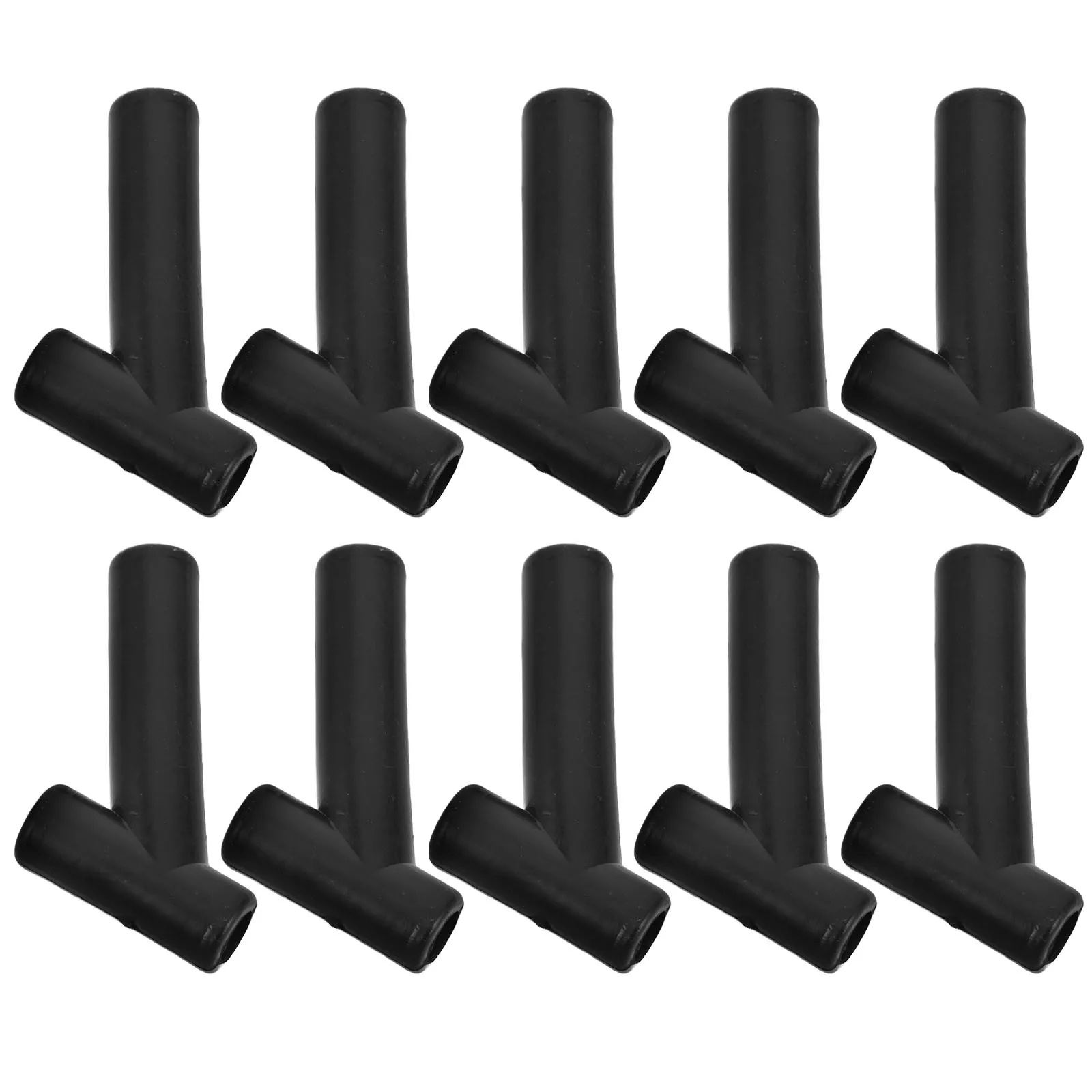 Accesorios de reparación de cometas, conectores de varilla de plástico de 3 vías DIY, suministros para hacer cometas para deportes al aire libre, vuelo mejorado, 10 Uds.