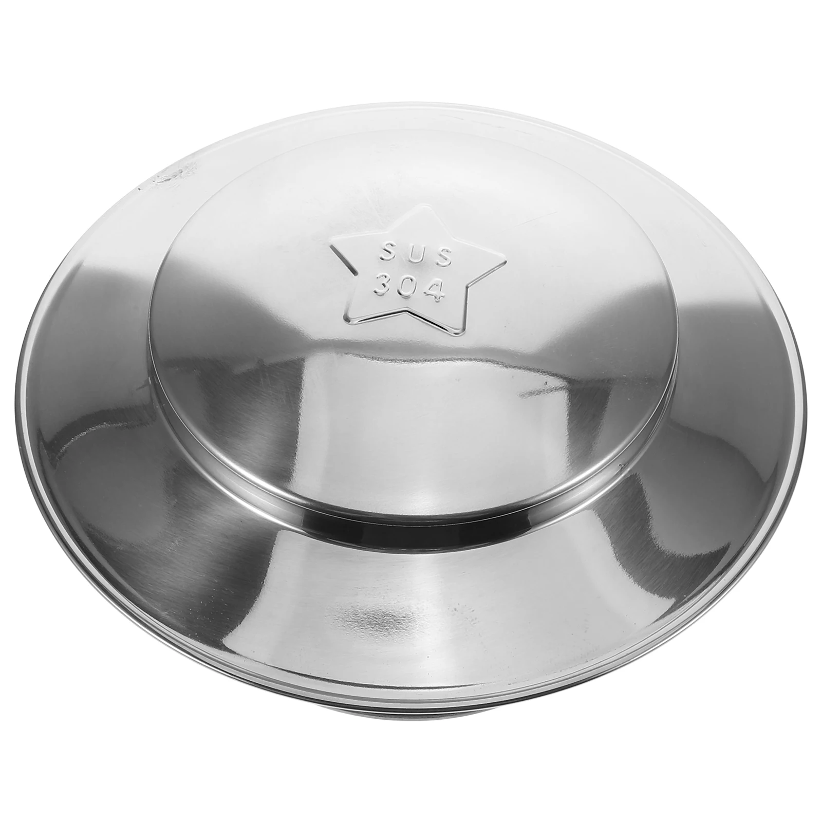 

Stainless Steel Flat Chimney Cap Universal Fit For Fireplace Vent Pipe Cover Outdoor Rainproof Chimney Hood Cap