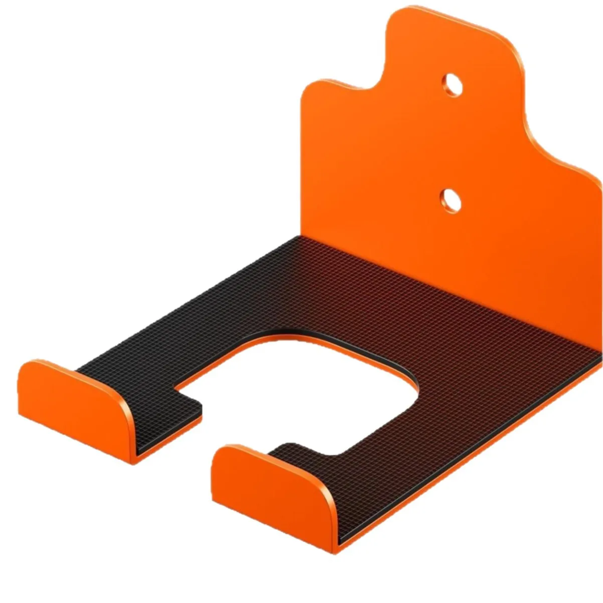 2pcs Wall Mounted Garden Tool Organizer Rack Carbon Steel Hooks For Lawn Mower Rakes Shovels Garage Storage
